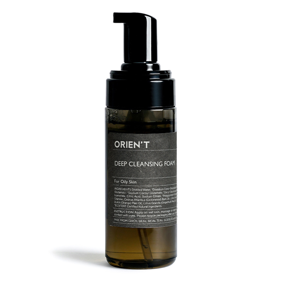 ORIEN'T - 深層清潔控油 洗顏慕斯（油性肌洗面泡沫慕絲）