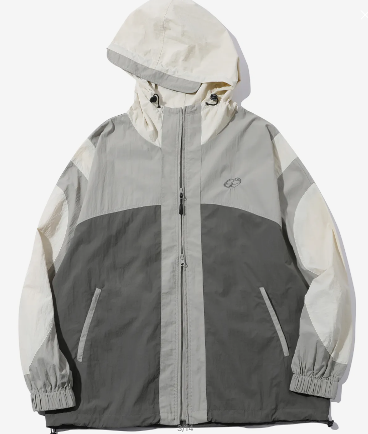CPGN STUDIO / Cracking Hood Windbreaker / Grey /  JUL25