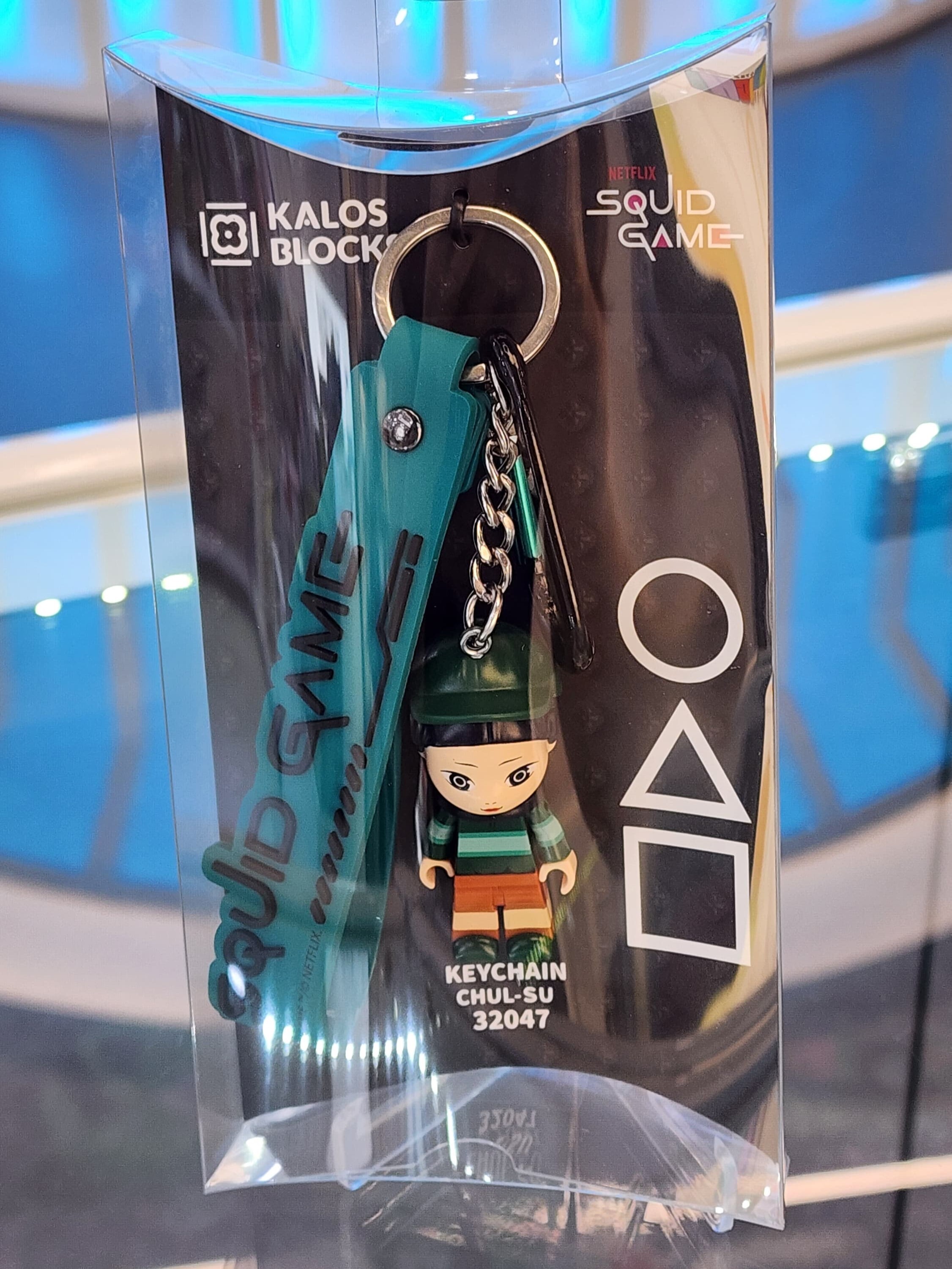 Squid Game Keychain-Chul-Su (Kalos blocks)