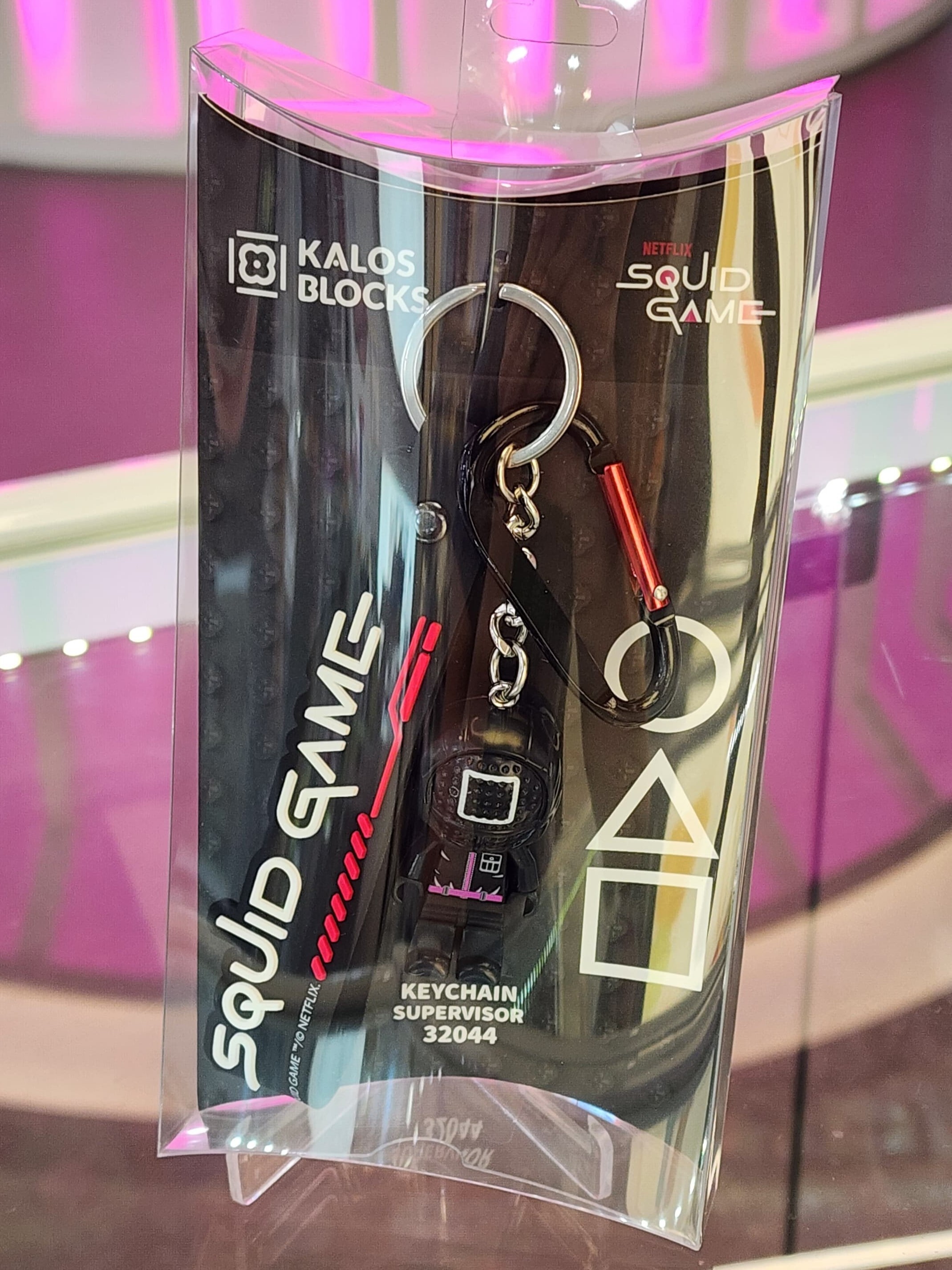 Squid Game Keychain-Supervisor (Kalos blocks)