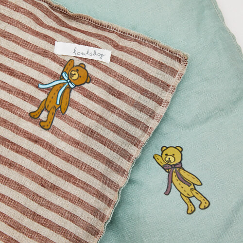 Louisdog Teddy & Me 鵝絨輕暖毯