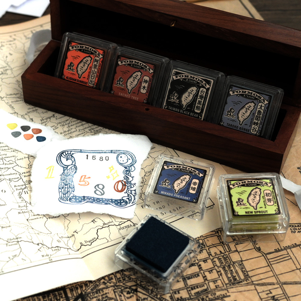 風物詩印台 福爾摩沙1580 (自然色系）