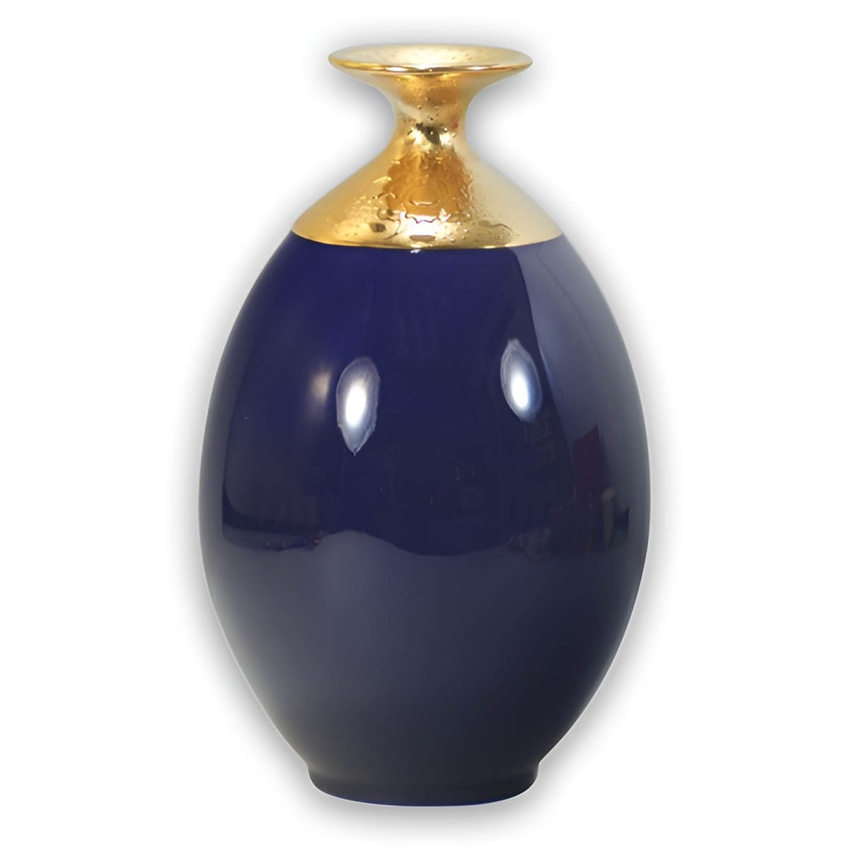 鎏金霽藍釉瓷器花瓶｜玉迎春典雅擺飾 收藏送禮首選