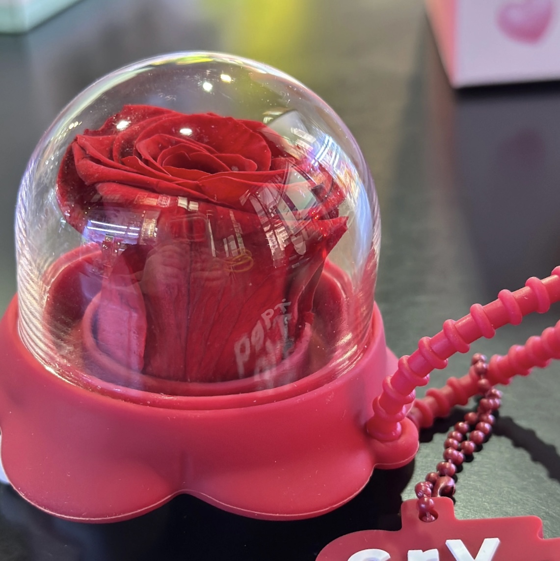 POP MART 泡泡瑪特 CRYBABY 愛神的眼淚系列 玫瑰掛件