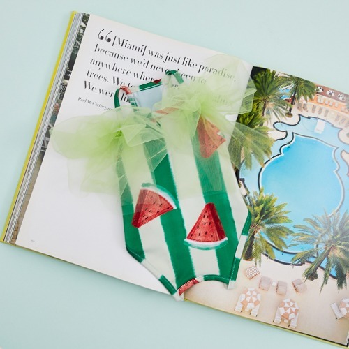 Louisdog 泳池派對西瓜泳衣