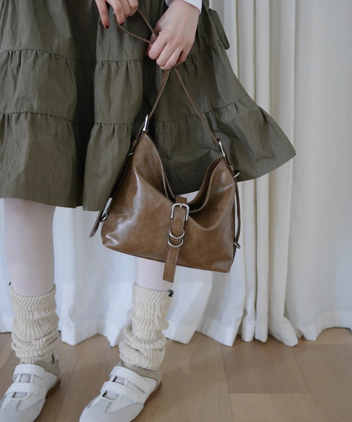 KHIHO DIDI BELTED MINI BAG(2-WAY)