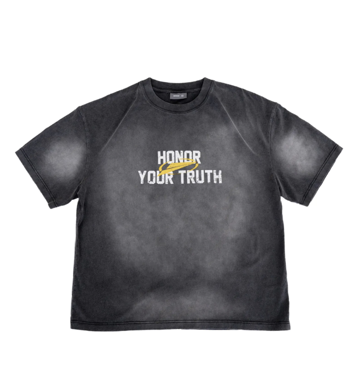 [現貨] FM x SENSE HONOR YOUR TRUTH WASHED BOXY CUT SS TEE BLACK| FMT01BK