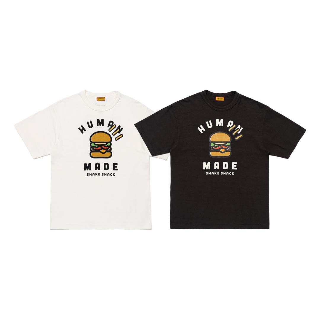 2025AW HUMAN MADE x SHAKE SHACK T-SHIRT 聯名 漢堡 短T 現貨 XX29TE020