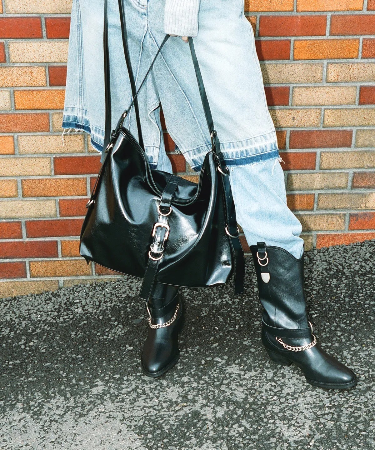 【KHIHO】 DIDI BELTED BIG BAG 3色 ★送料関税込み★ KHIHO】Didi Belted Big Bag 2way Brown Suede☆24FW☆バッグ