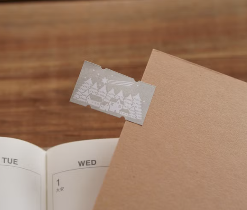 森空｜冬 Winter 標籤貼紙