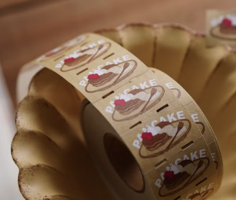 森空｜鬆餅 Pancake 標籤貼紙