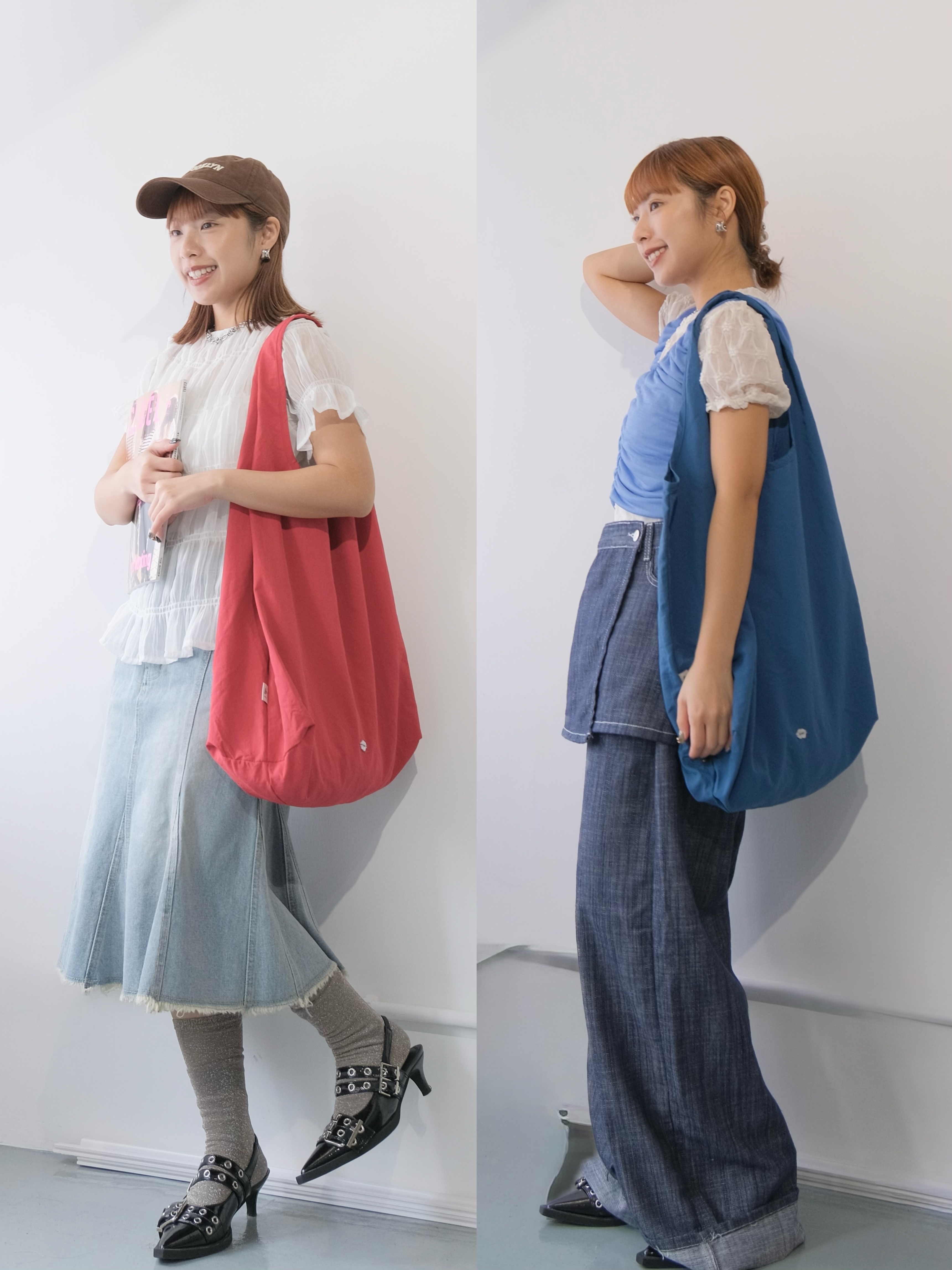 韓製銀扣單肩袋