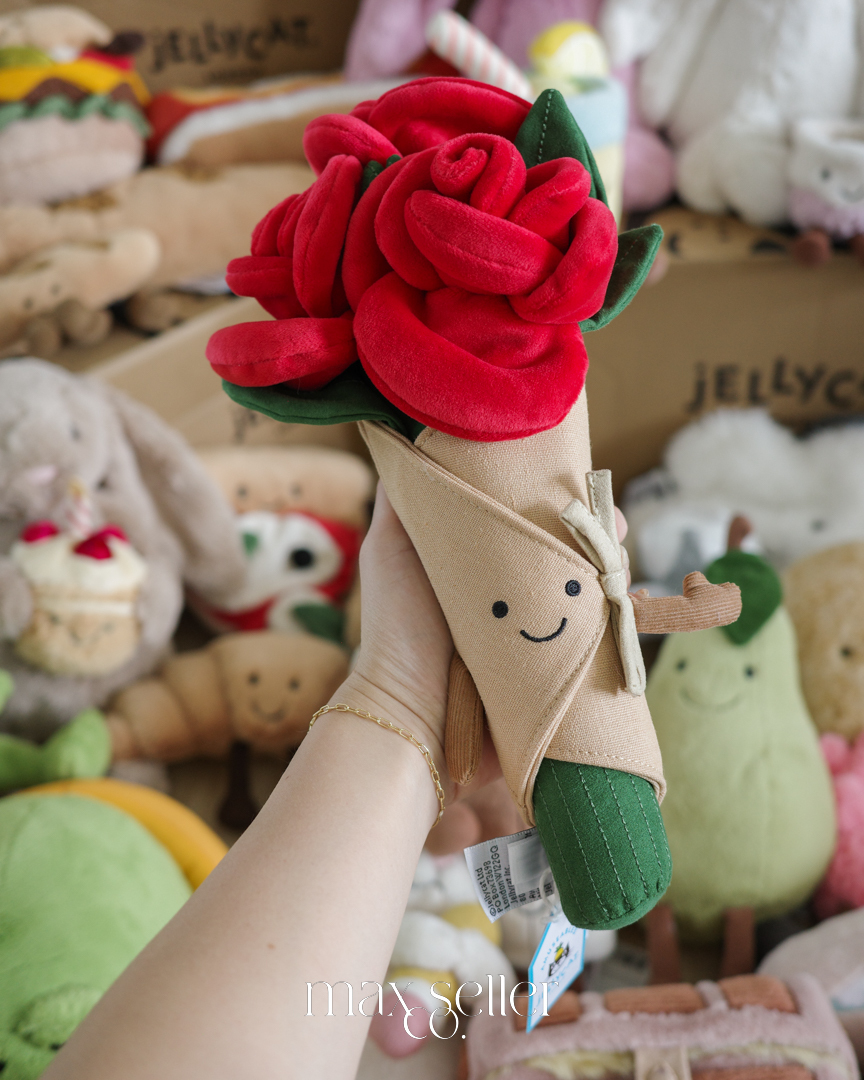 現貨｜JELLYCAT Amuseables Rose Bouquet 玫瑰花