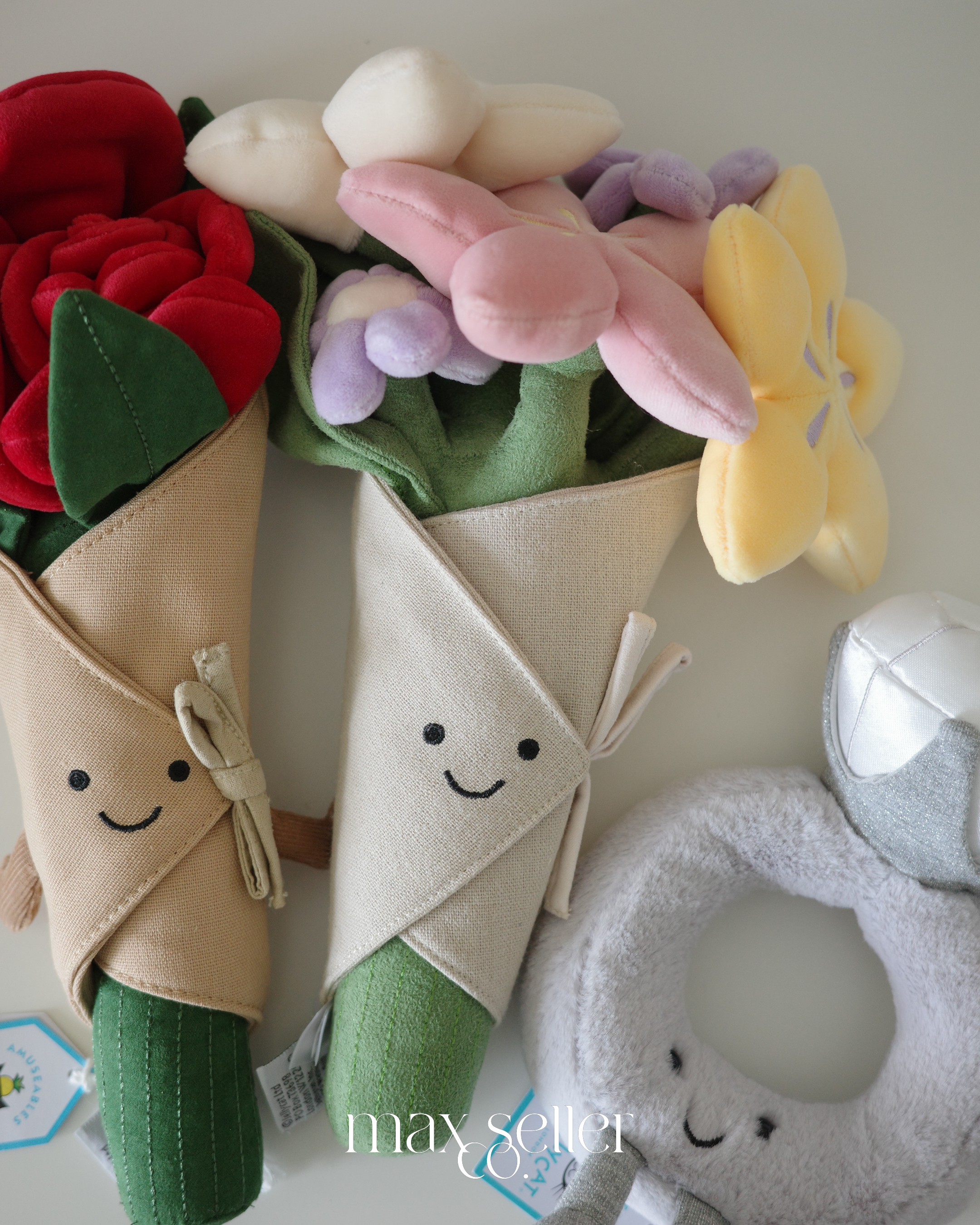 現貨｜JELLYCAT Amuseables Rose Bouquet 玫瑰花