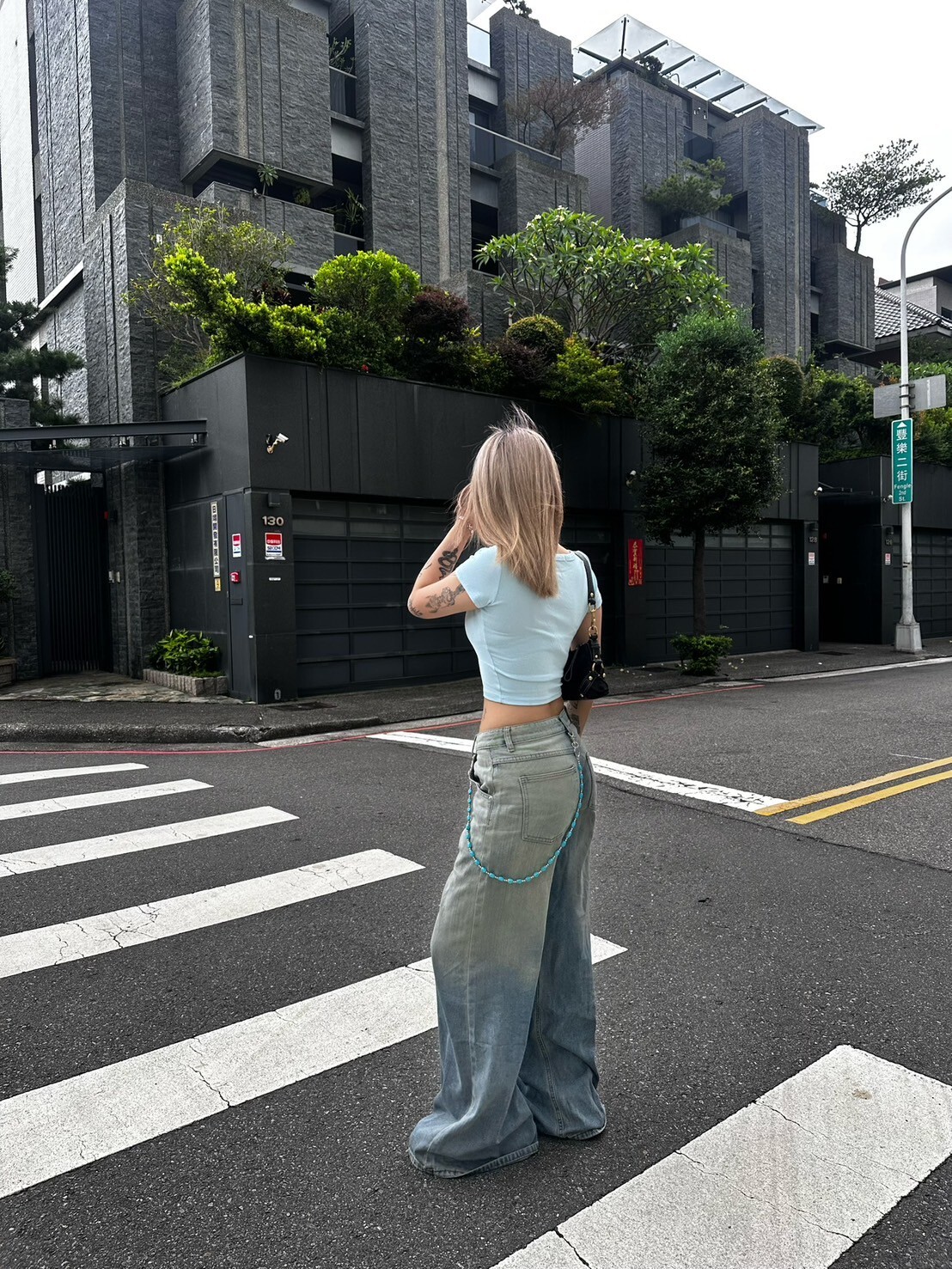 ACR 綠松石 串珠 造型 百搭 褲鍊