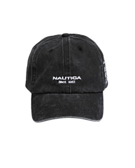 NAUTICA NY Lettering Ball Cap 029 水洗老帽 水洗黑 深藍