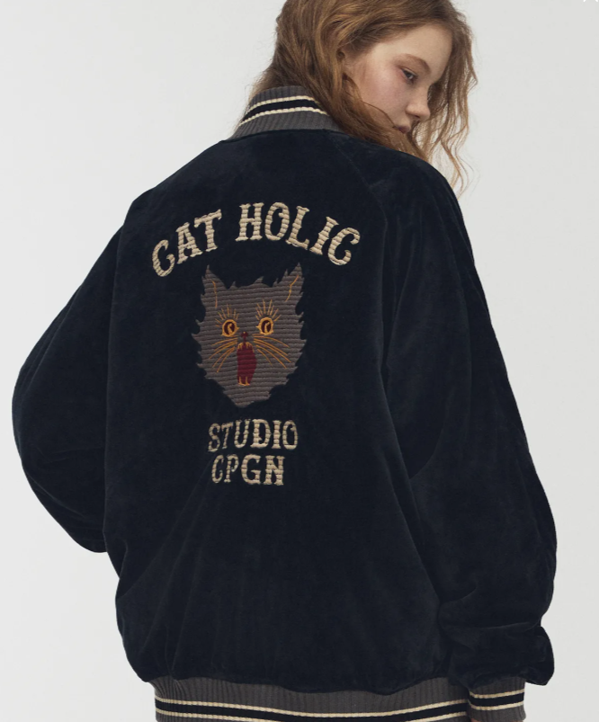 CPGN STUDIO / Catholic Suveneer Jacket / Black /  JUL25