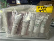 PP-P365 skinkey 五件小樣+化妝包（清倉貨品不退不換以不影響實際使用為準，現貨可新蒲崗倉庫即取）