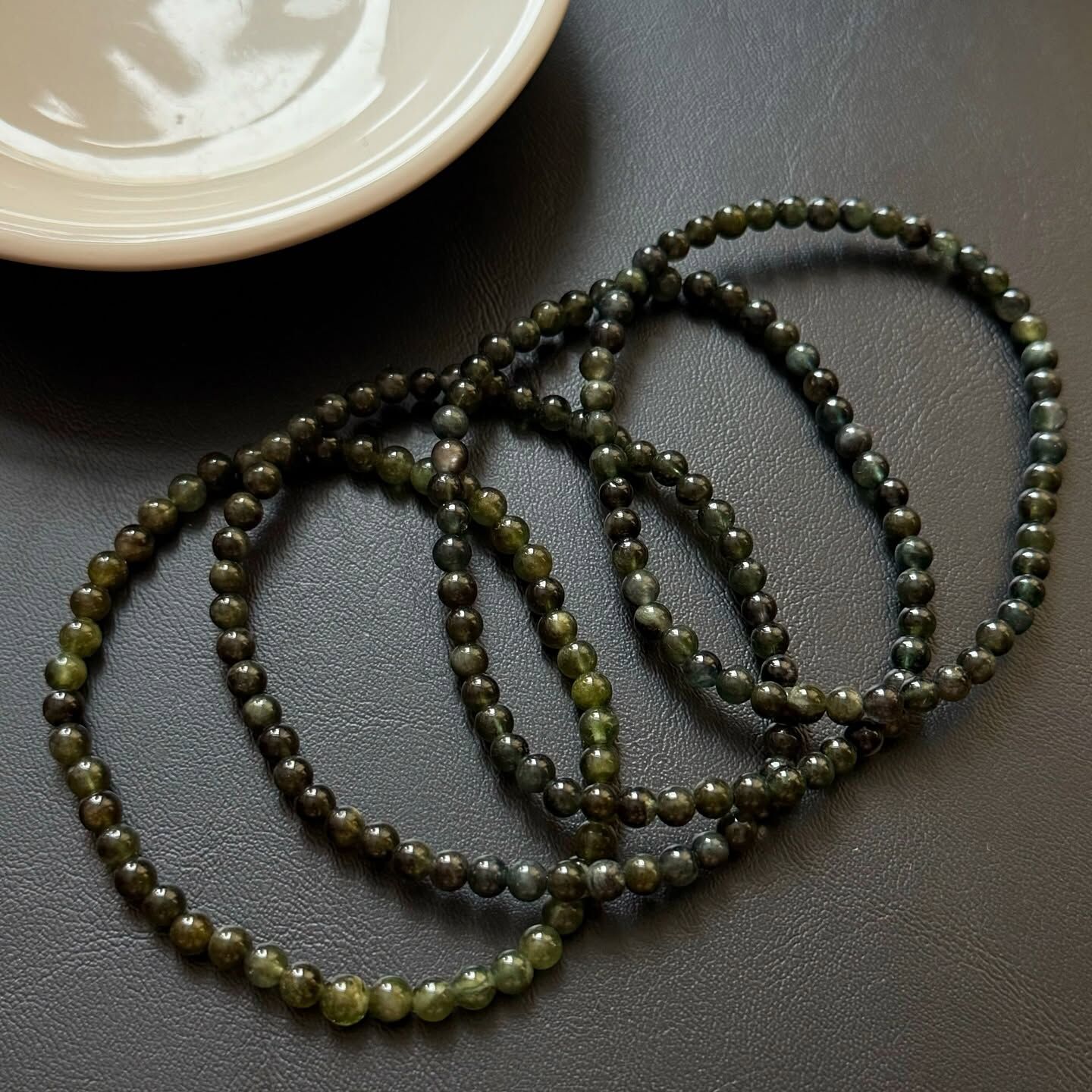 [原石] 西瓜碧璽 / 綠碧璽 水晶手串