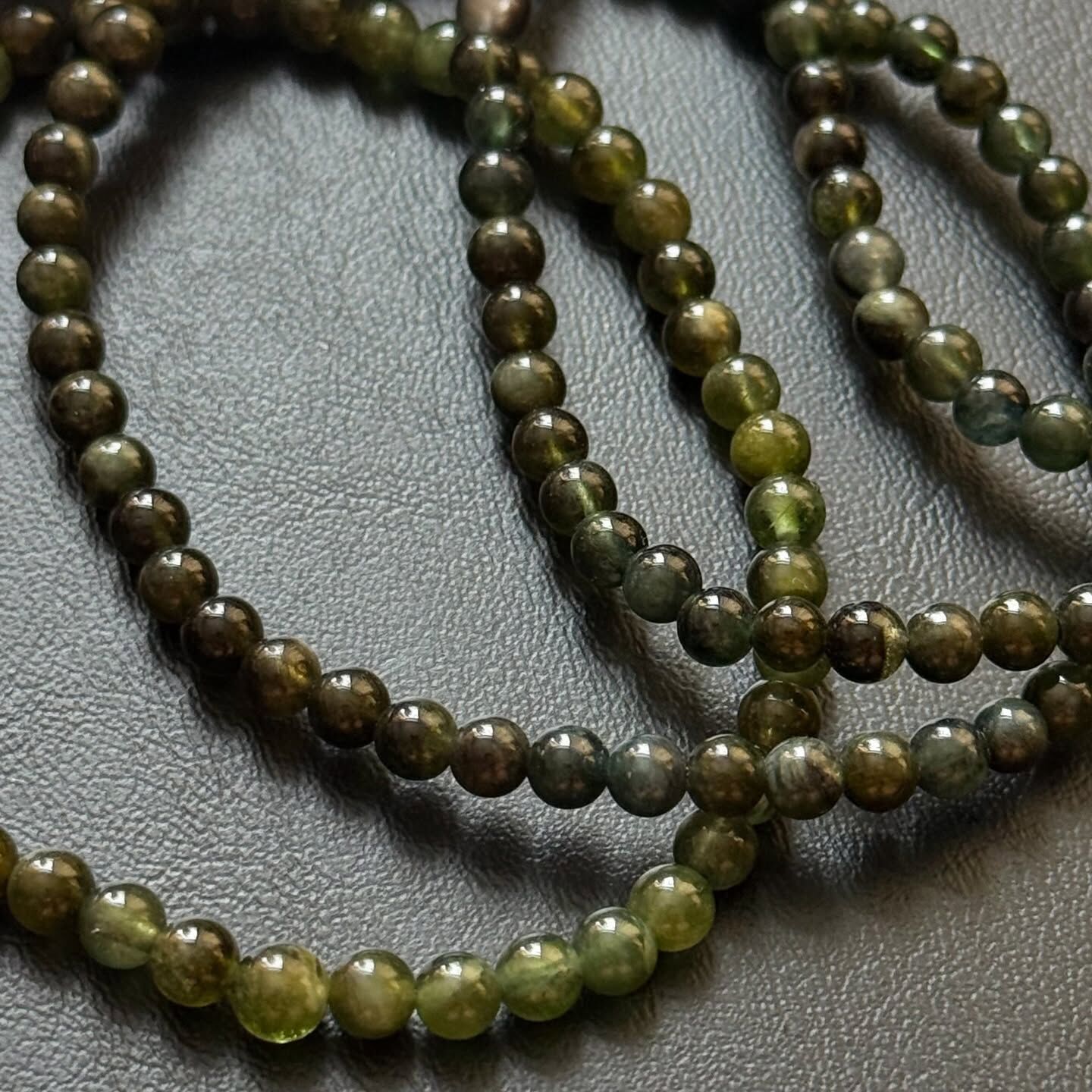 [原石] 西瓜碧璽 / 綠碧璽 水晶手串