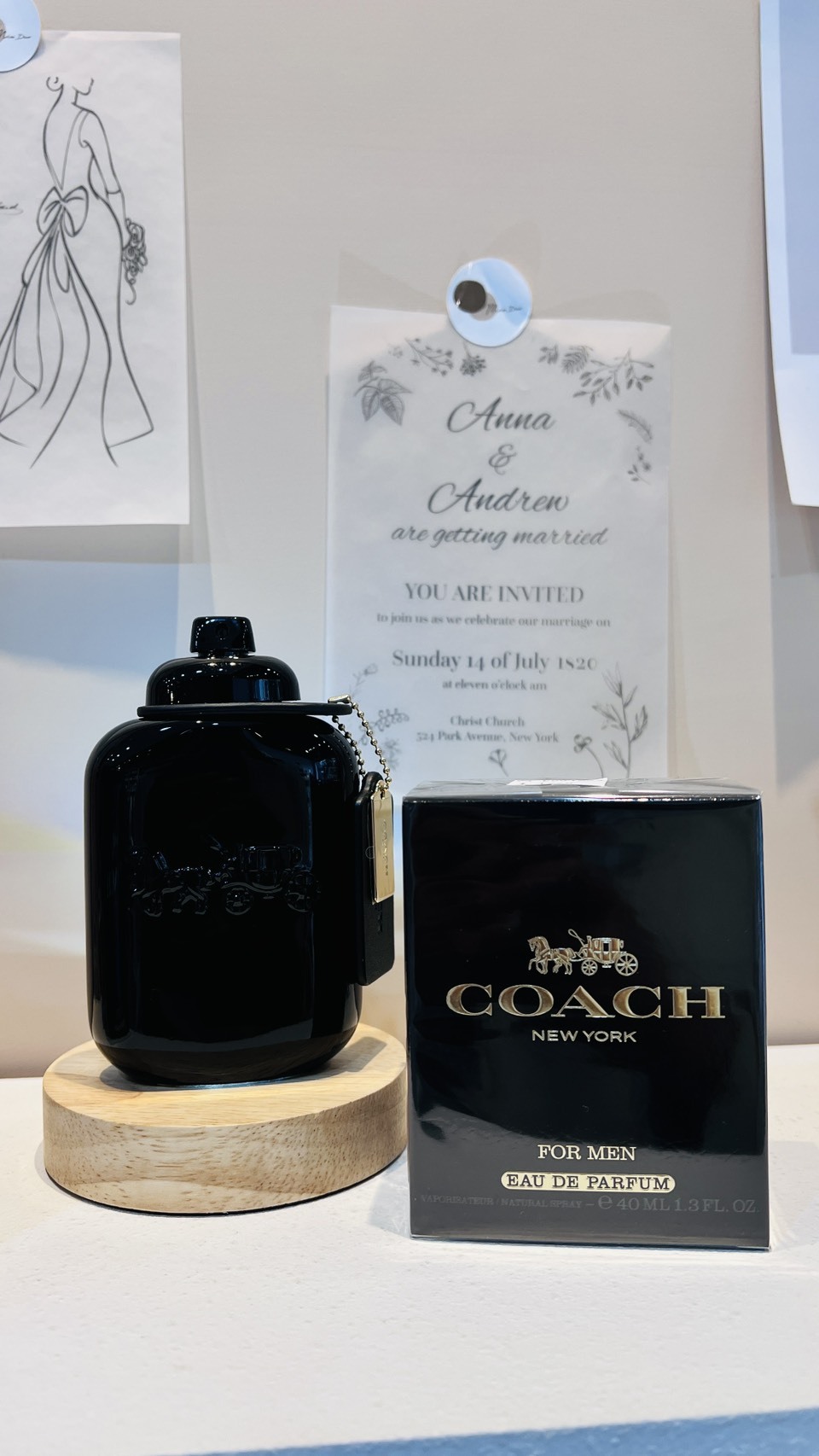 COACH 時尚曜黑男性淡香水100ml