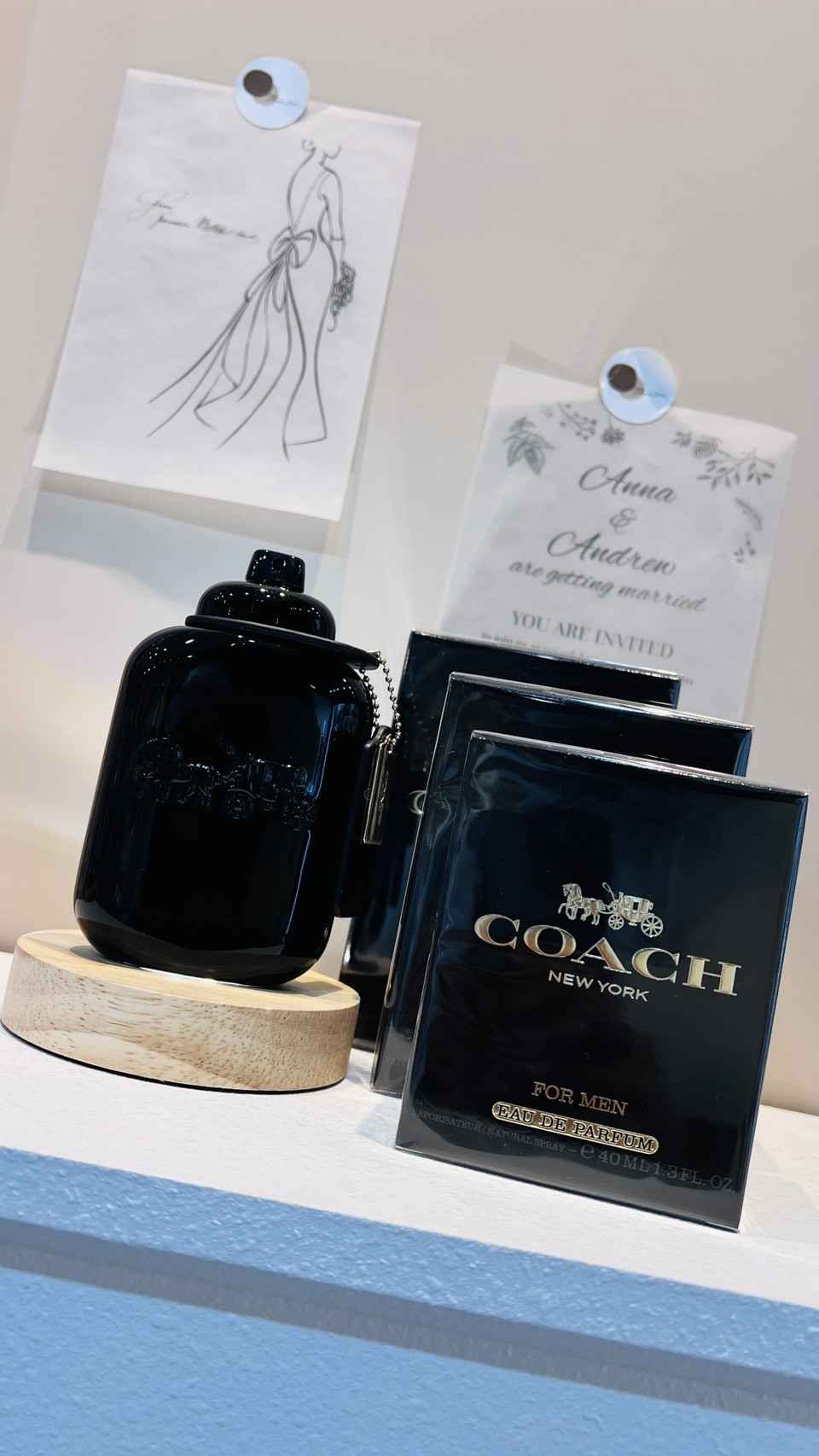 COACH 時尚曜黑男性淡香水100ml