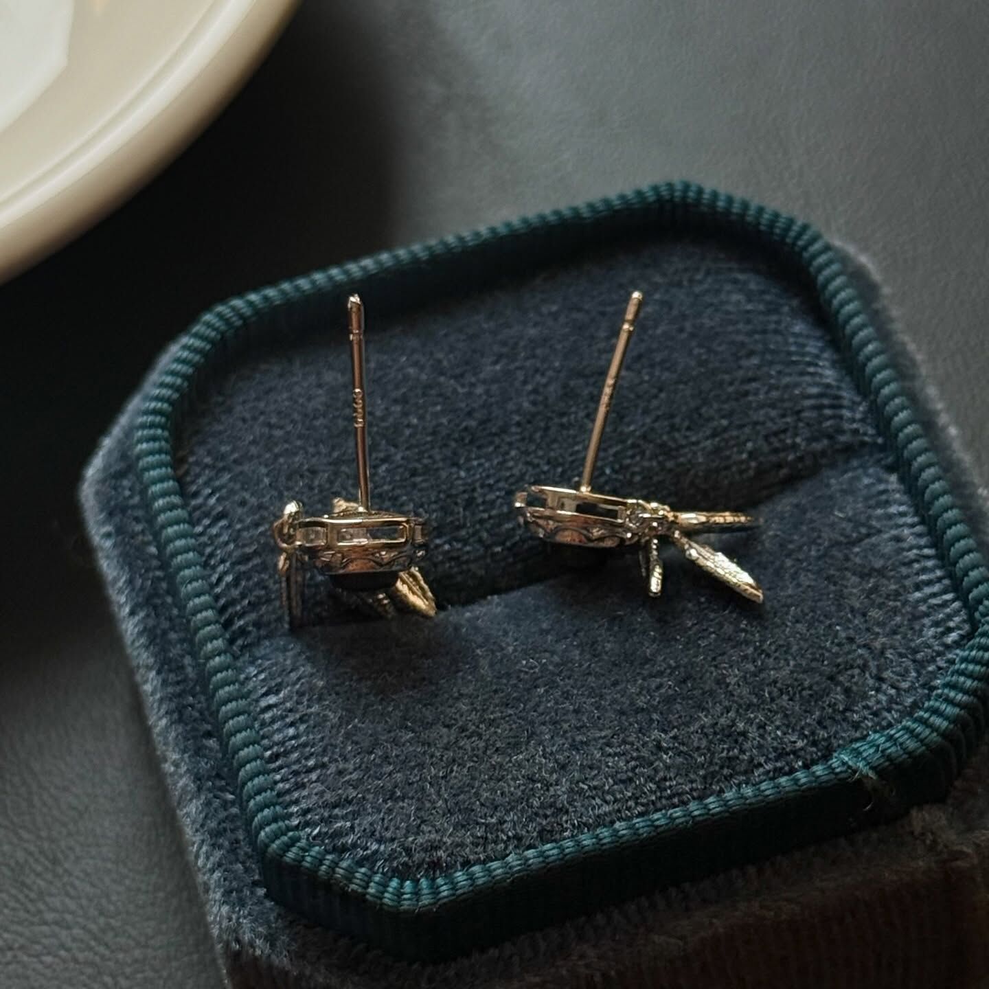 [原石] 金運石 捕夢網 925銀耳環 水晶耳環