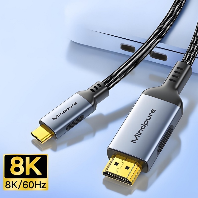 Mindpure USB-C 轉 HDMI 8K 線 1.8m