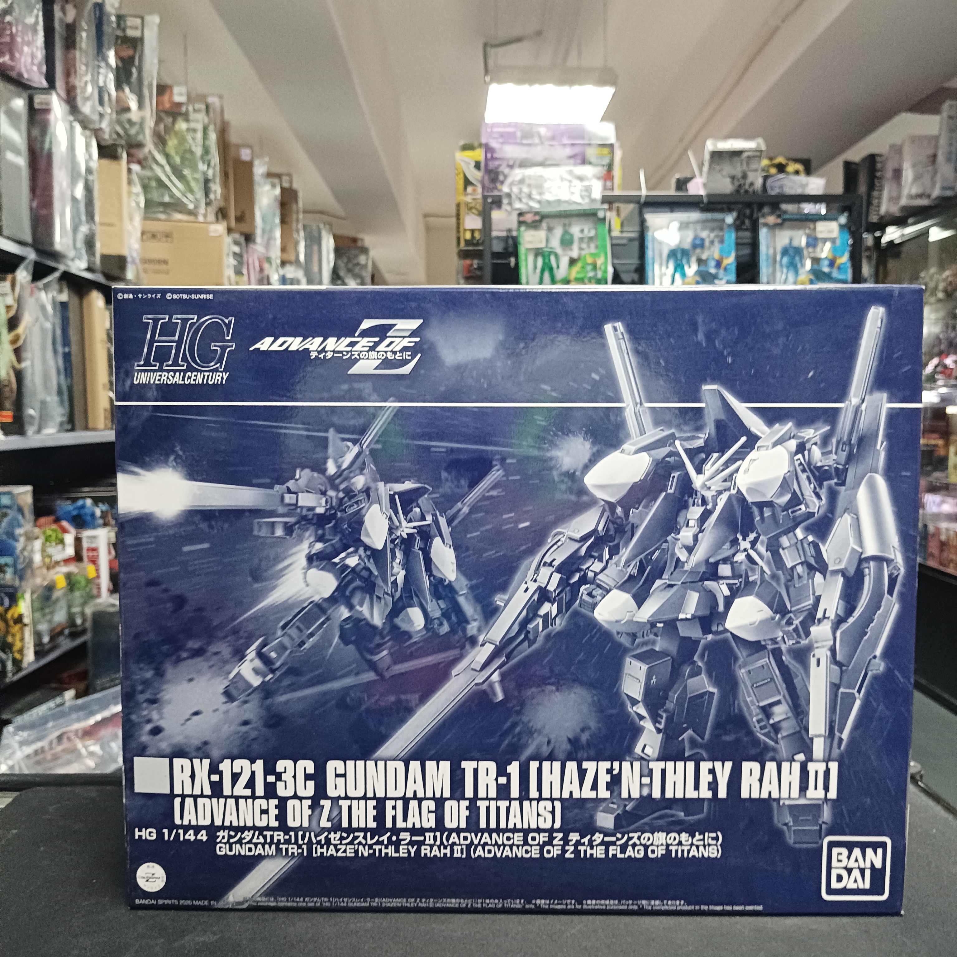 寄賣-HGUC 1/144 RX-121-3C Gundam TR-1 Haze N-thley RAH II