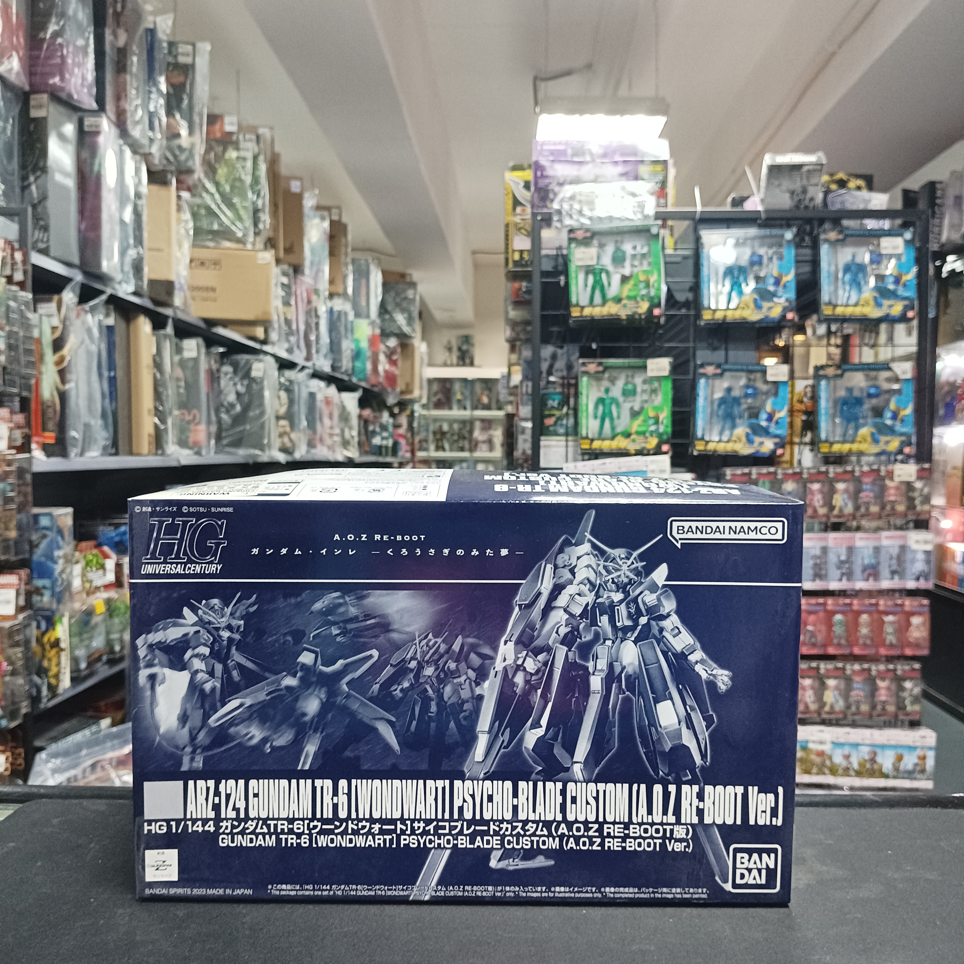 寄賣-HGUC 1/144 Gundam TR-6 [Woundwort] Psycho-Blade Custom (A.O.Z Re-boot Ver.)