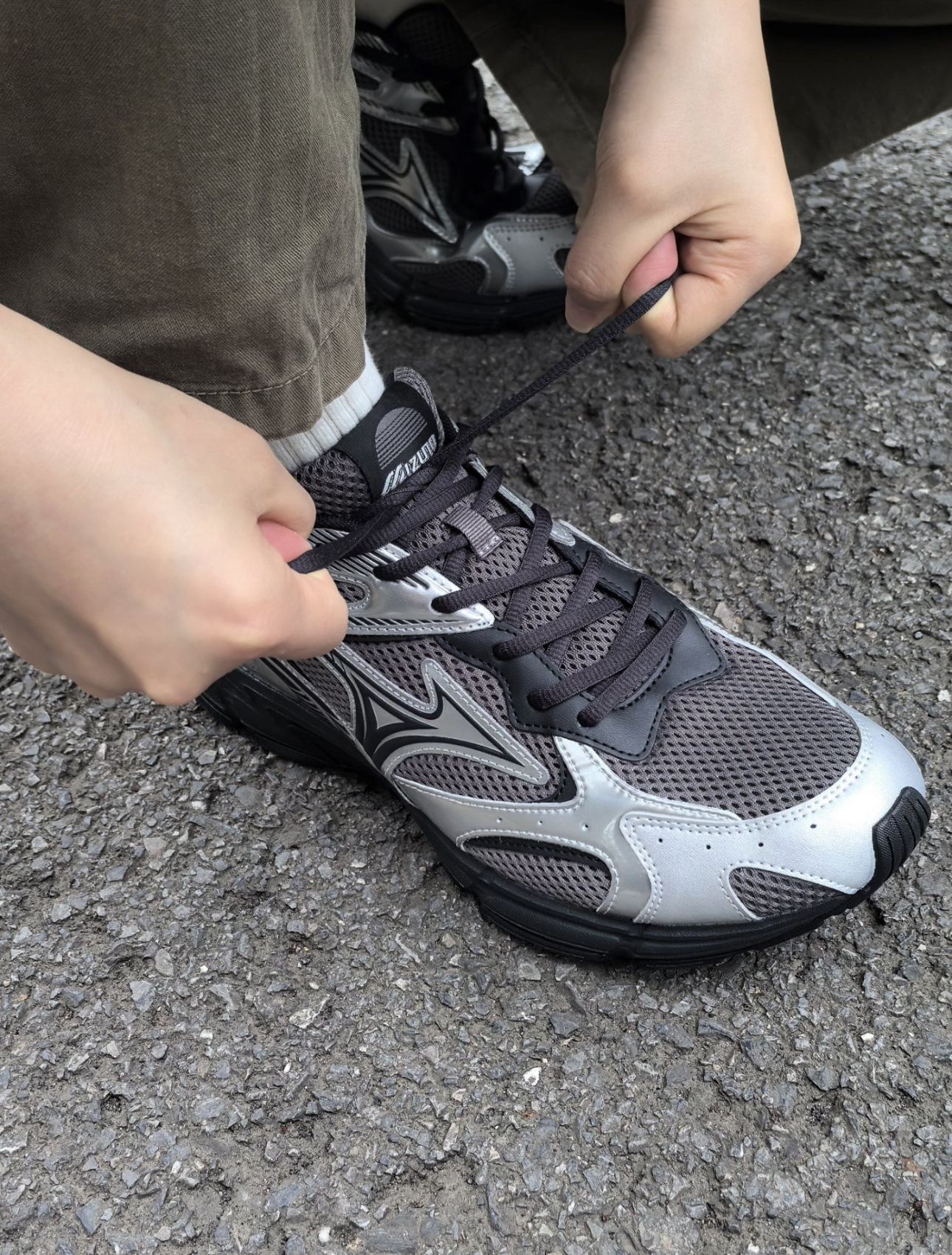 Mizuno Cyclone Speed 2K SLIVER Black 錫銀色 D1GH222919