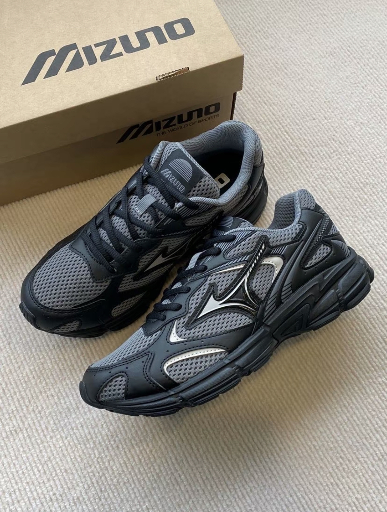 Mizuno Cyclone Speed 2K  Black GREY 黑深灰色 D1GH222907