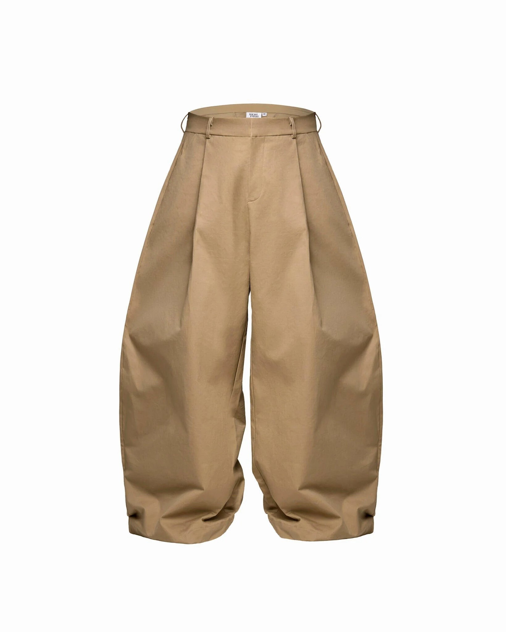 PUSH PUSH PP KHAKI PANTS 西裝 寬鬆 闊腿長褲 黑 卡其 兩色