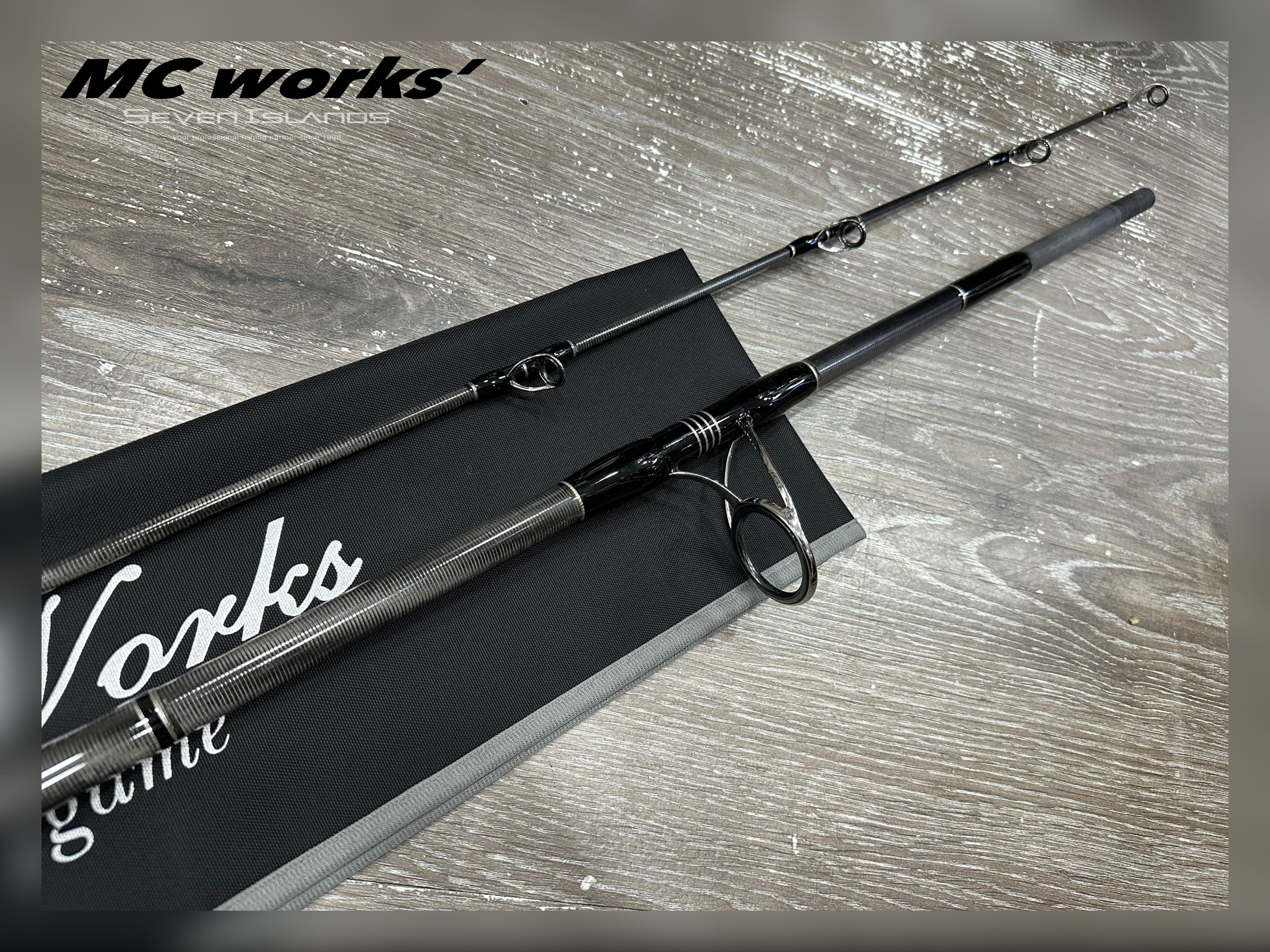 MC WORKS' Raging Bull RB100XF-1 Shore Casting Rod