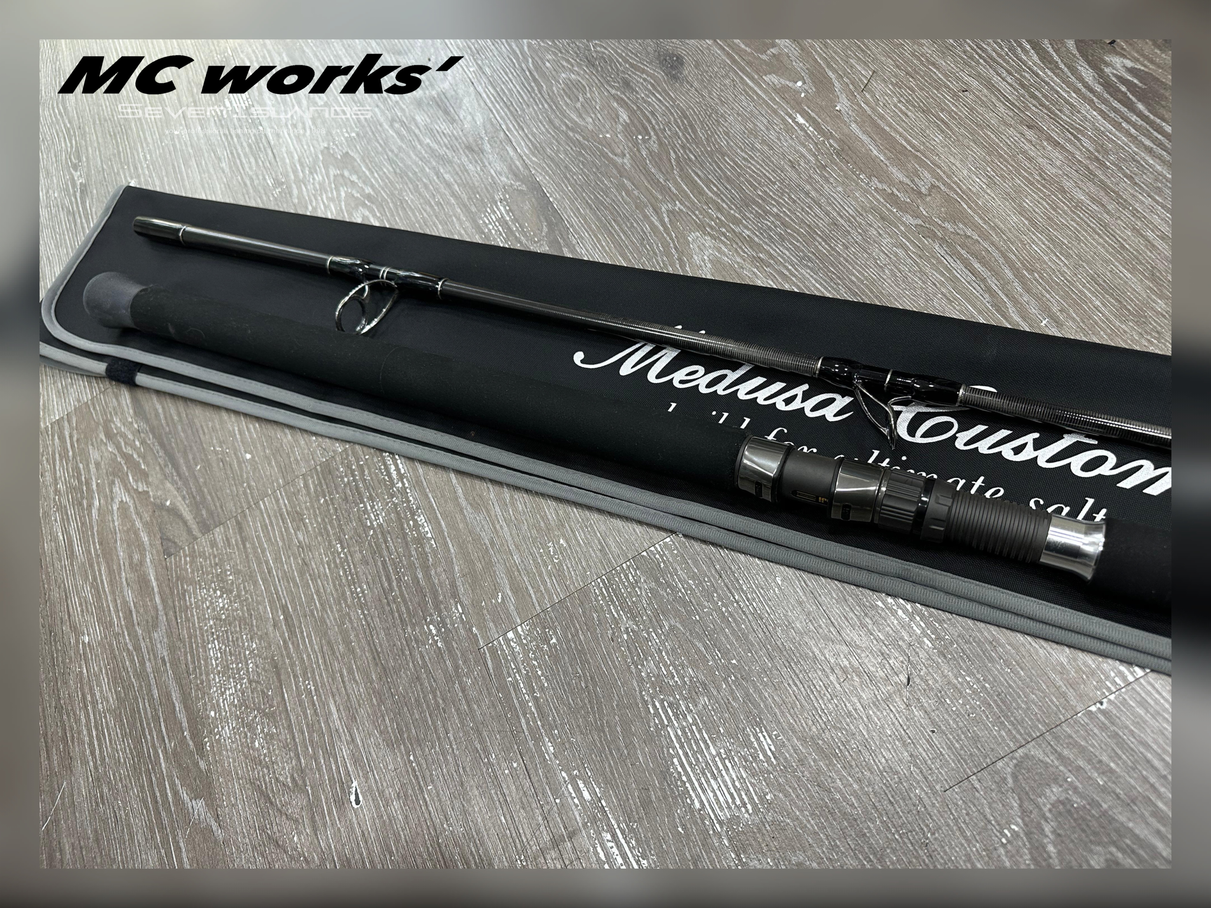 MC WORKS' Raging Bull RB100XF-1 Shore Casting Rod