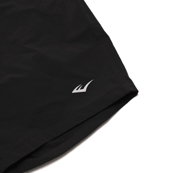 EVERLAST 短褲 黑 反光LOGO 休閒 彈性 風褲 男 4021175220