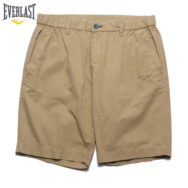 EVERLAST 短褲 卡其褲 小LOGO 休閒 五分褲 男 4021180130