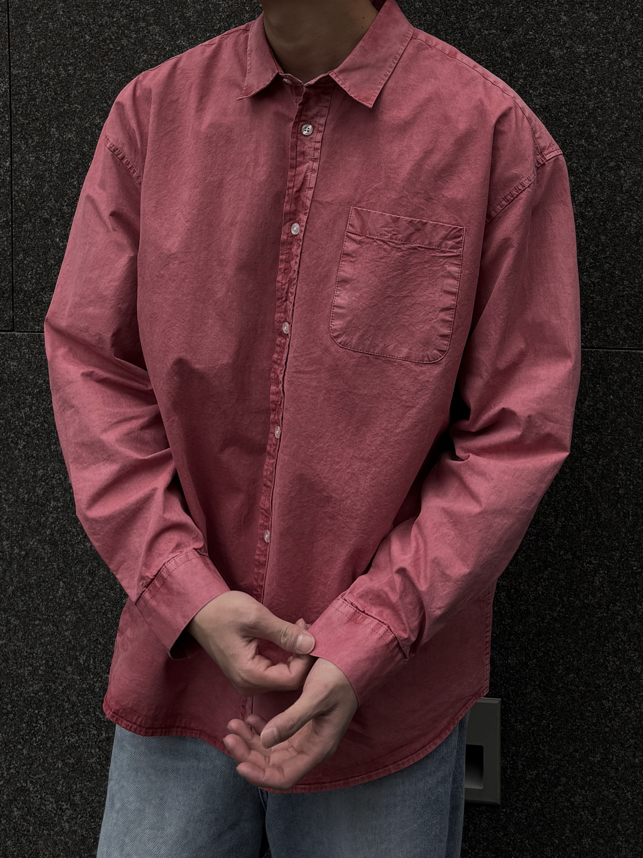 [1atm] 單口-洗舊襯衫