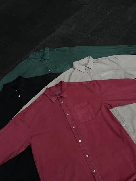 [1atm] 單口-洗舊襯衫