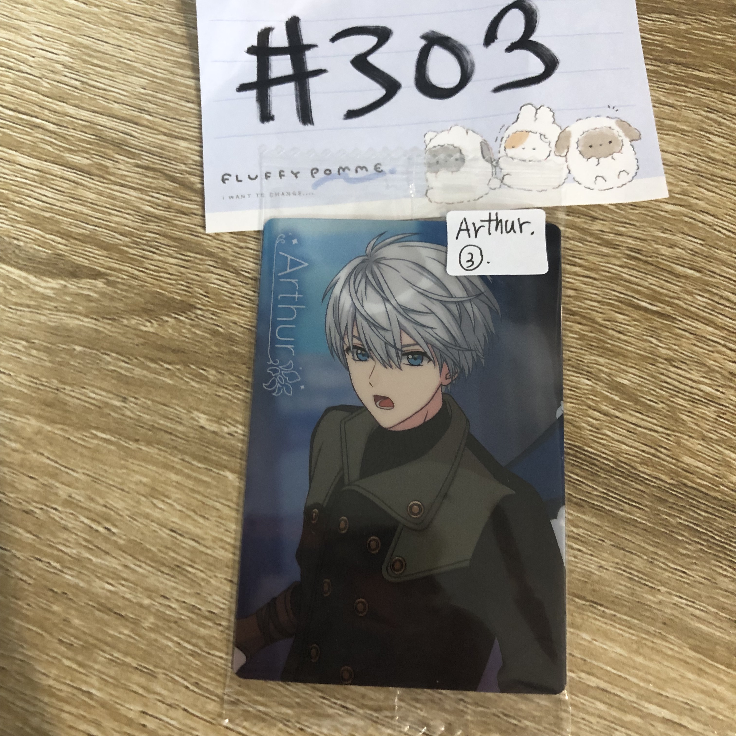 魔法使的約定 ARTHUR 3 小卡#303