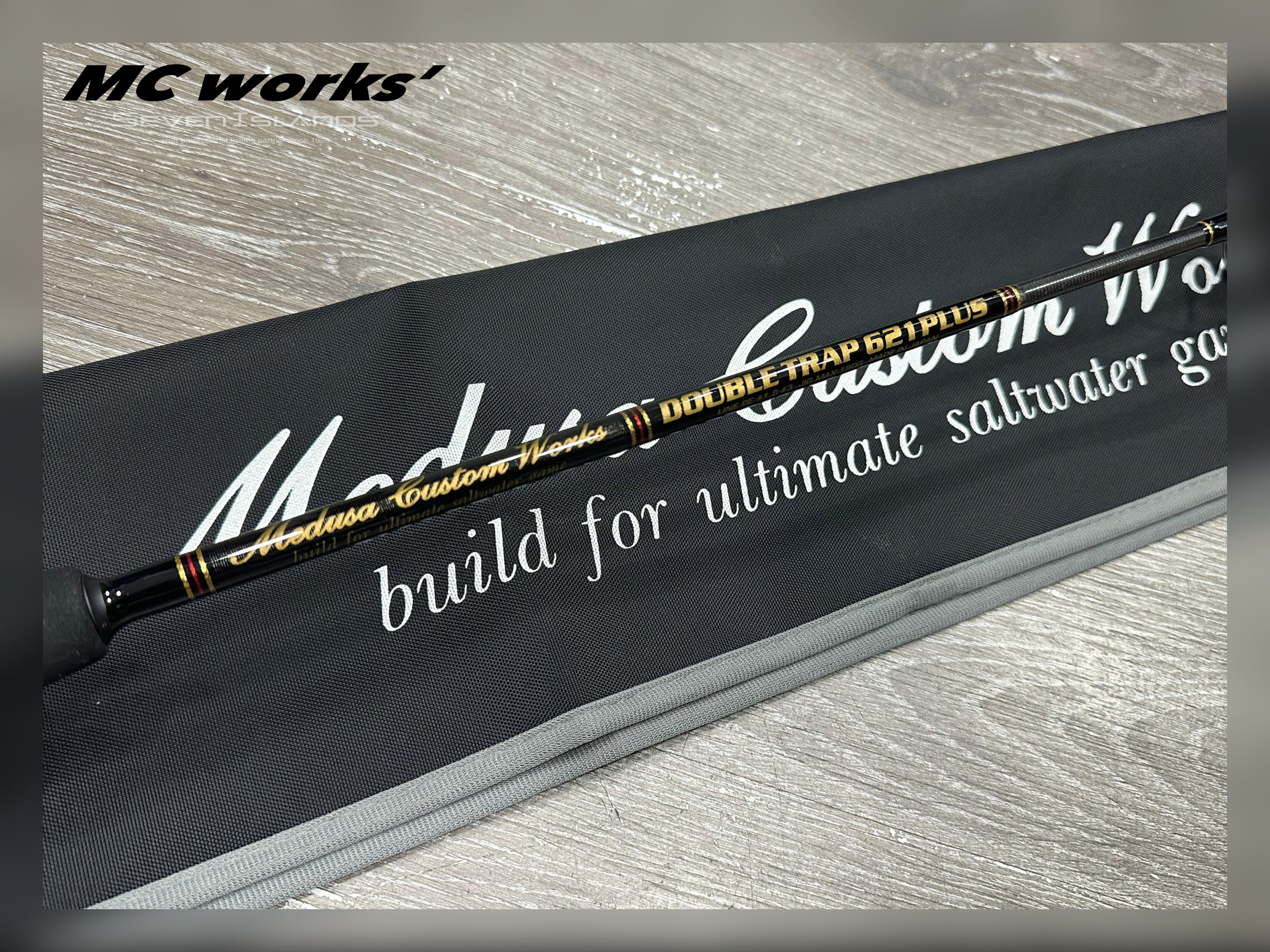 MC WORKS' Double Trap DT621PLUS Jigging rod