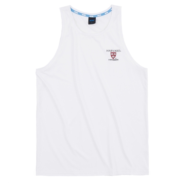 NCAA 背心 哈佛 白 削肩 吸排 運動背心 中性 7325148100