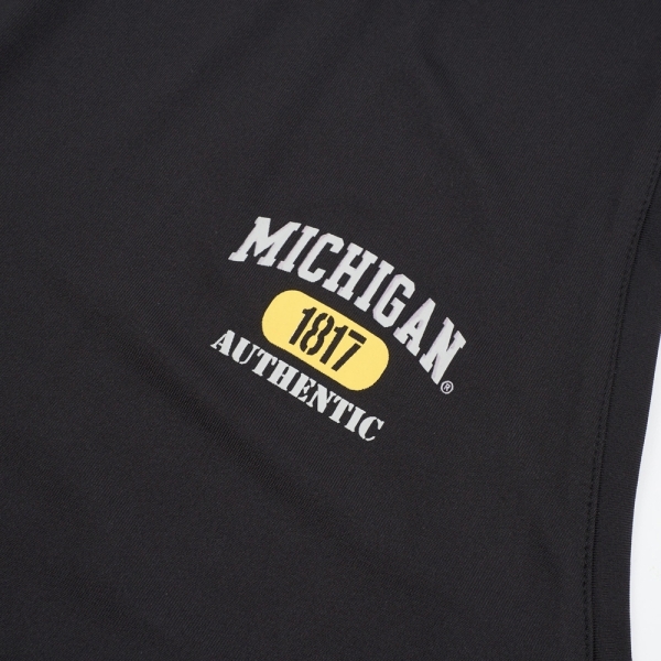 NCAA 背心 密西根 黑 削肩 吸排 運動背心 中性 7325148220