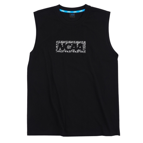 【下殺↘ $399】NCAA 背心 黑色 變形蟲LOGO 圓領 無袖 上衣 男 7325148320