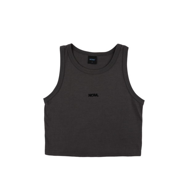 NCAA 背心 白 深灰 橘 綠 小LOGO 合身 短版 女 74221480-