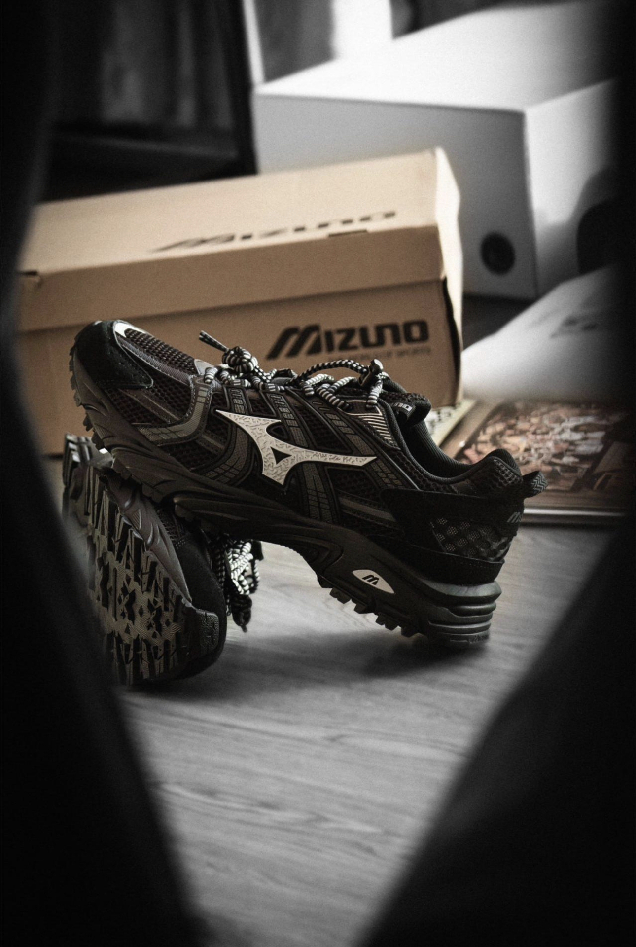 Mizuno FIYI TL  Black 翻毛黑色 機能戶外 D1GH240901