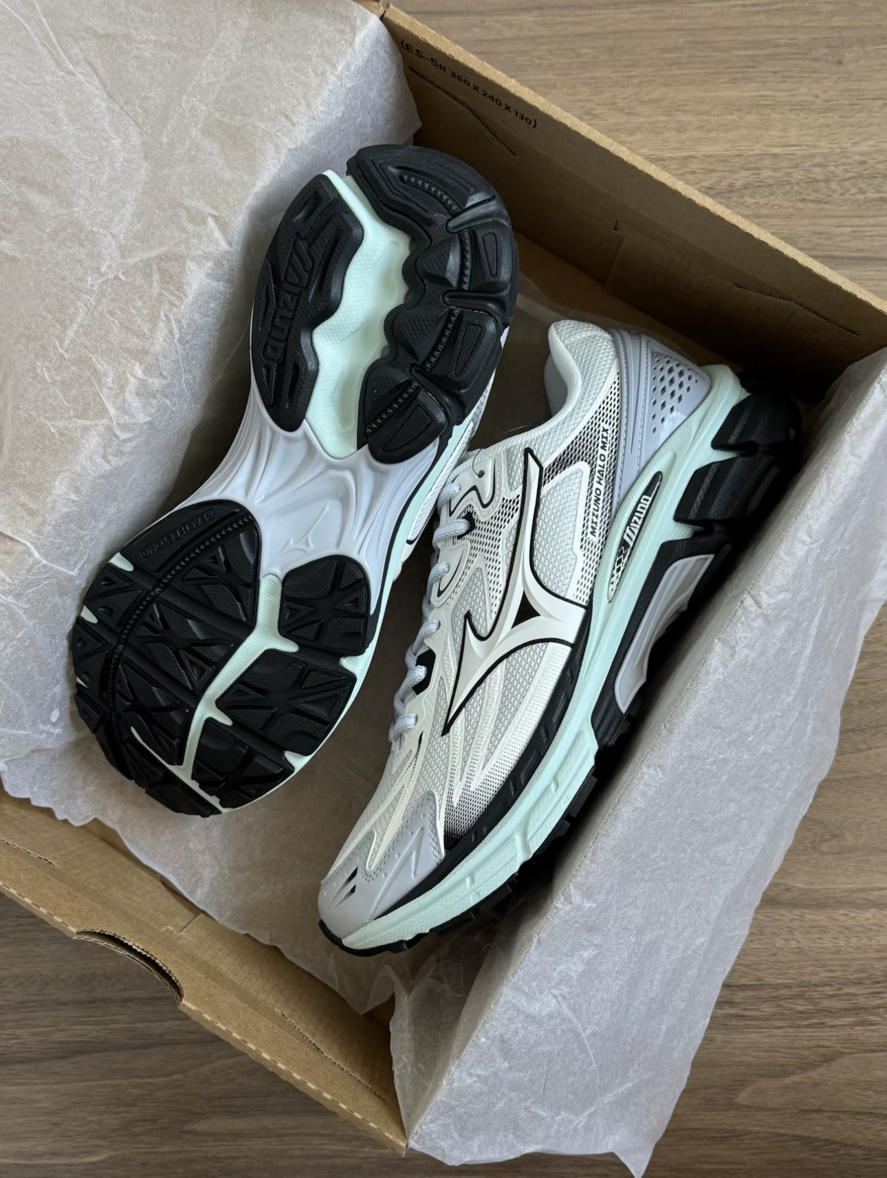 Mizuno Halo Mix  Grey Blue 灰藍色 跑鞋 D1GH240814