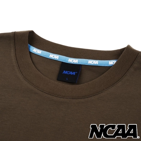 NCAA 背心 咖啡 落肩 寬鬆 休閒背心 中性 7425148502