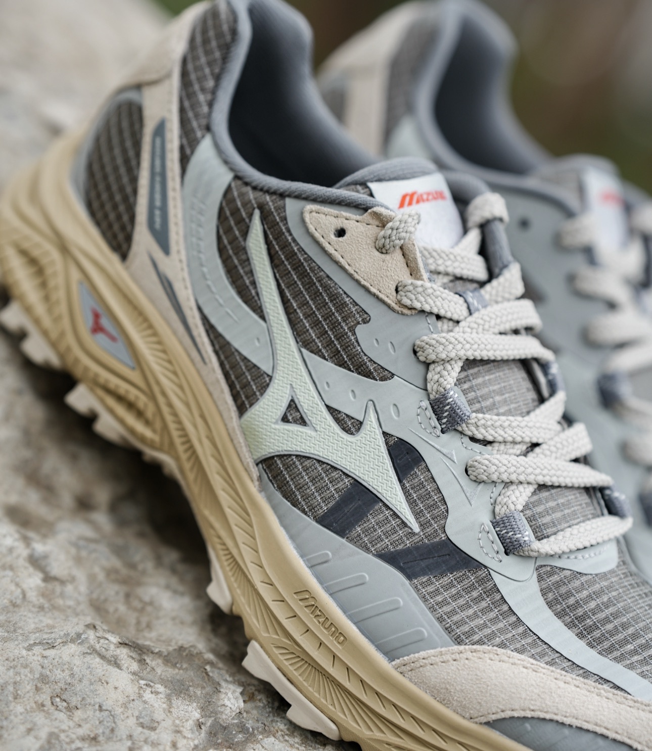 MIZUNO RACER ADV 山系 灰藍色中灰