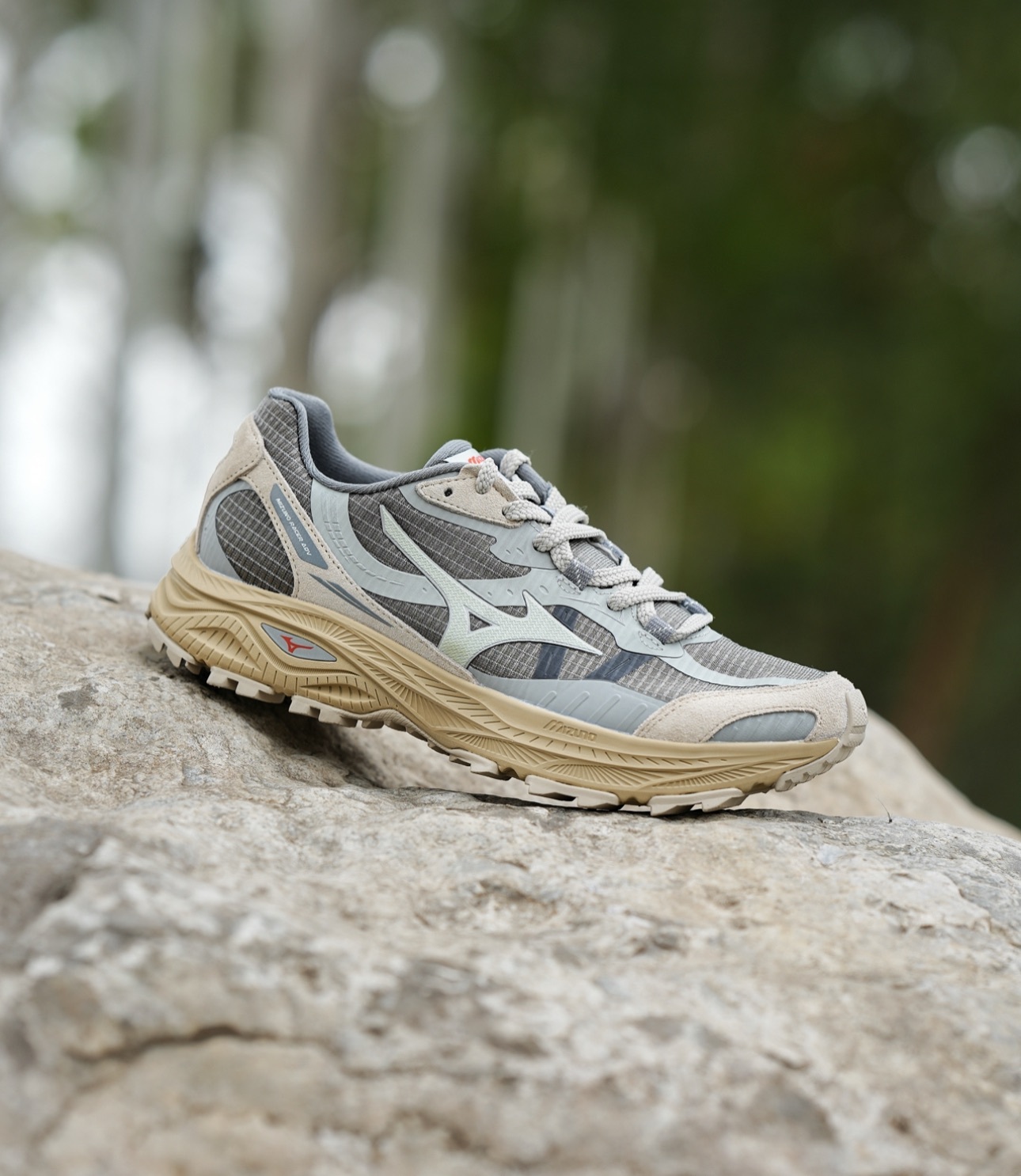 MIZUNO RACER ADV 山系 灰藍色中灰